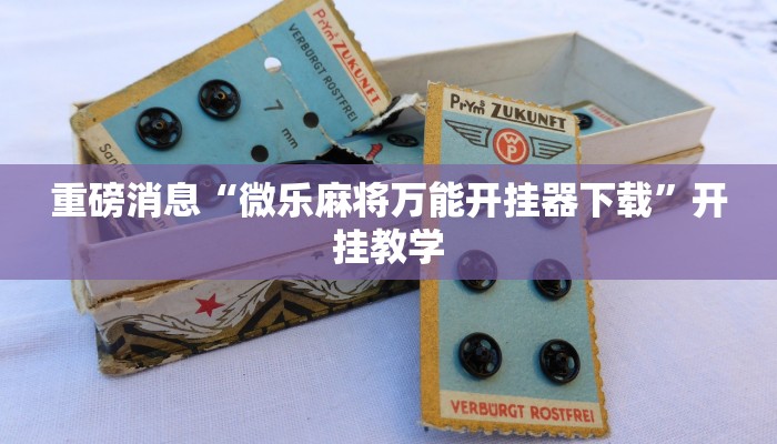 重磅消息“微乐麻将万能开挂器下载”开挂教学