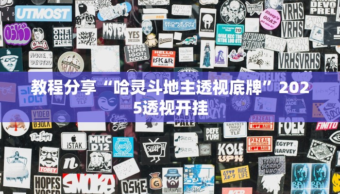 教程分享“哈灵斗地主透视底牌”2025透视开挂