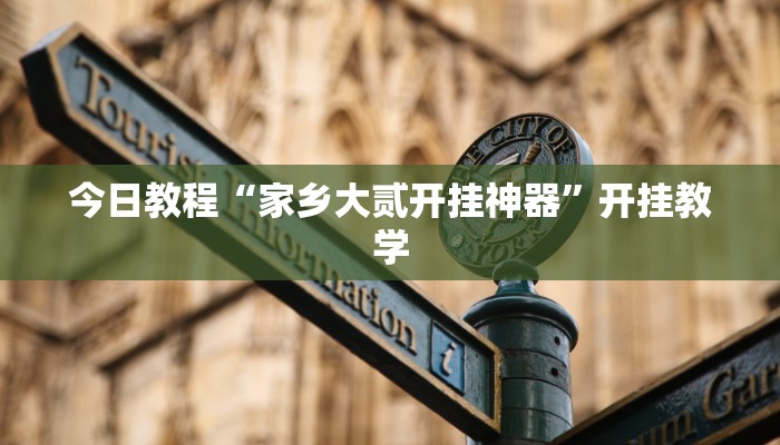 今日教程“家乡大贰开挂神器”开挂教学 今日教程“家乡大贰开挂神器”开挂教学