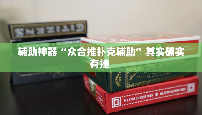辅助神器“众合推扑克辅助”其实确实有挂 辅助神器“众合推扑克辅助”其实确实有挂
