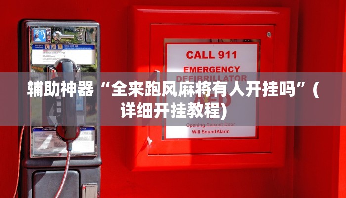 辅助神器“全来跑风麻将有人开挂吗”(详细开挂教程)