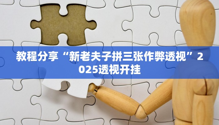教程分享“新老夫子拼三张作弊透视”2025透视开挂