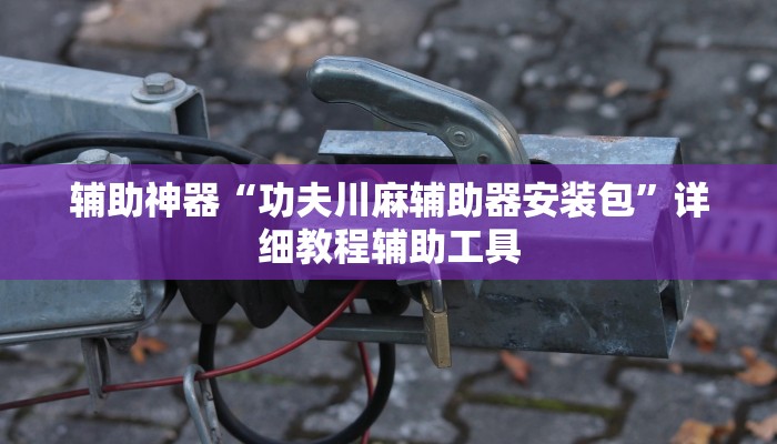 辅助神器“功夫川麻辅助器安装包”详细教程辅助工具